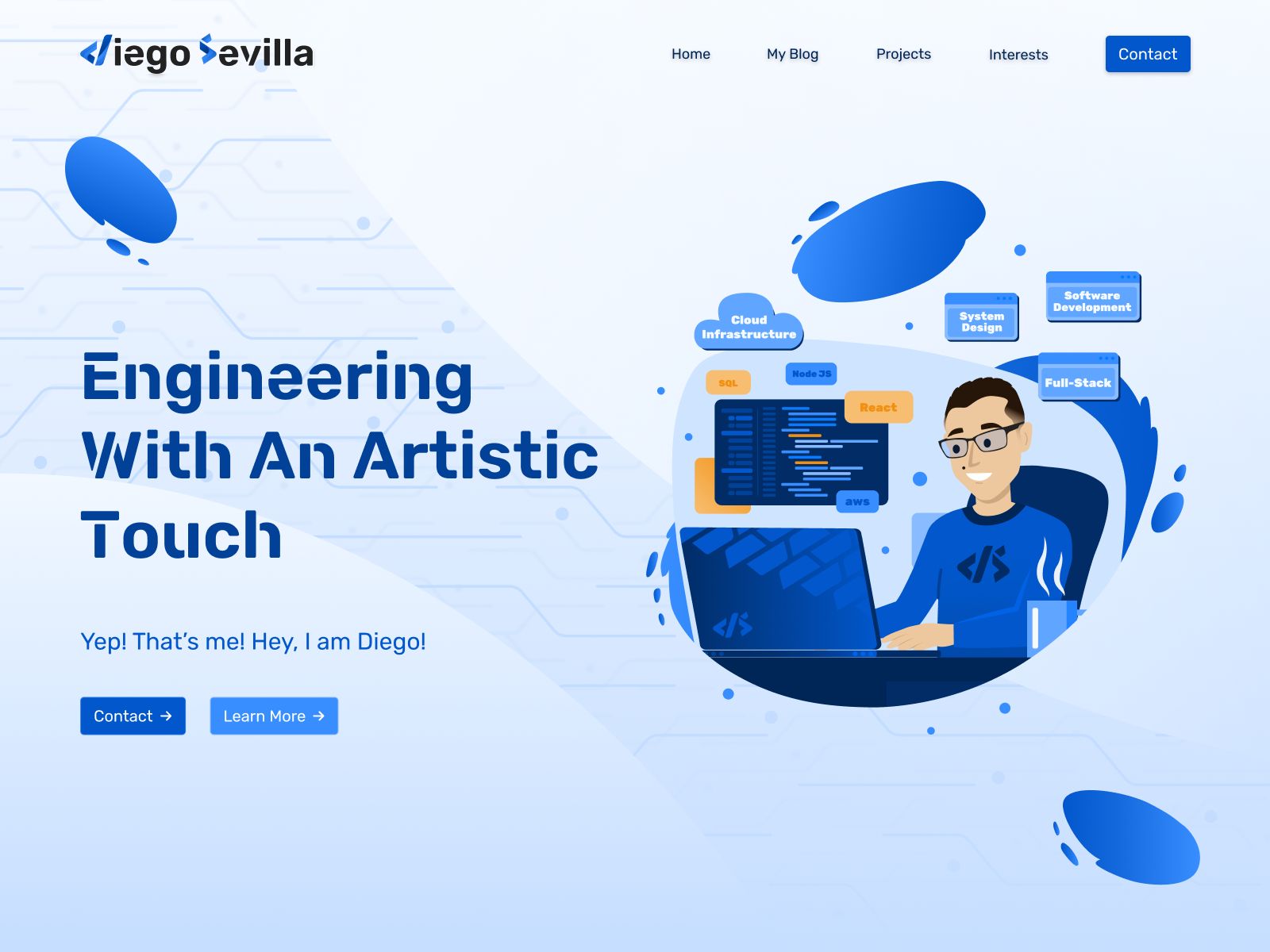 Diego Sevilla — Portfolio Winner 2025 | Web Design Awards | Web Design ...